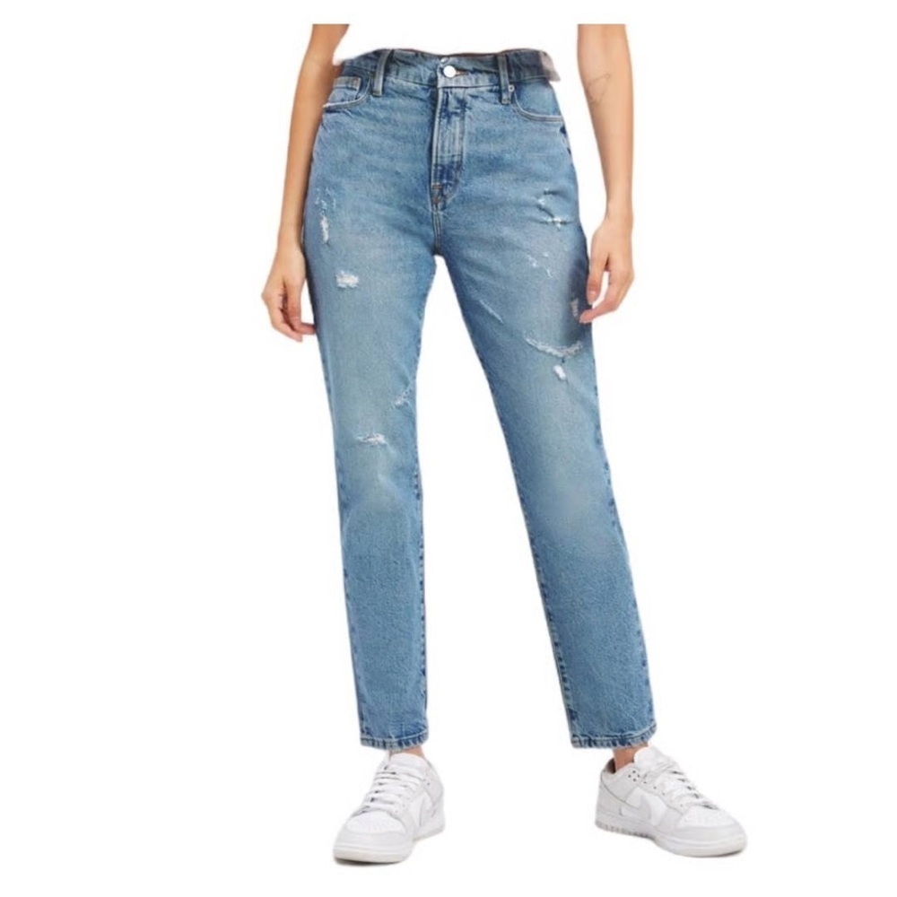 BNWT GOOD AMERICAN Weekender High Waisted Jeans - Size 4/27 Retail $240